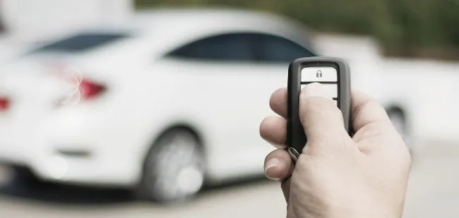 Antifurto wireless per auto