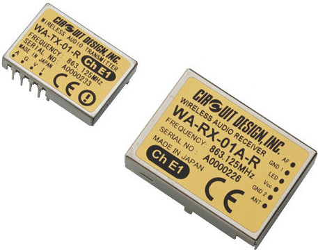 Moduli a 863 MHz per applicazioni audio FM di qualità